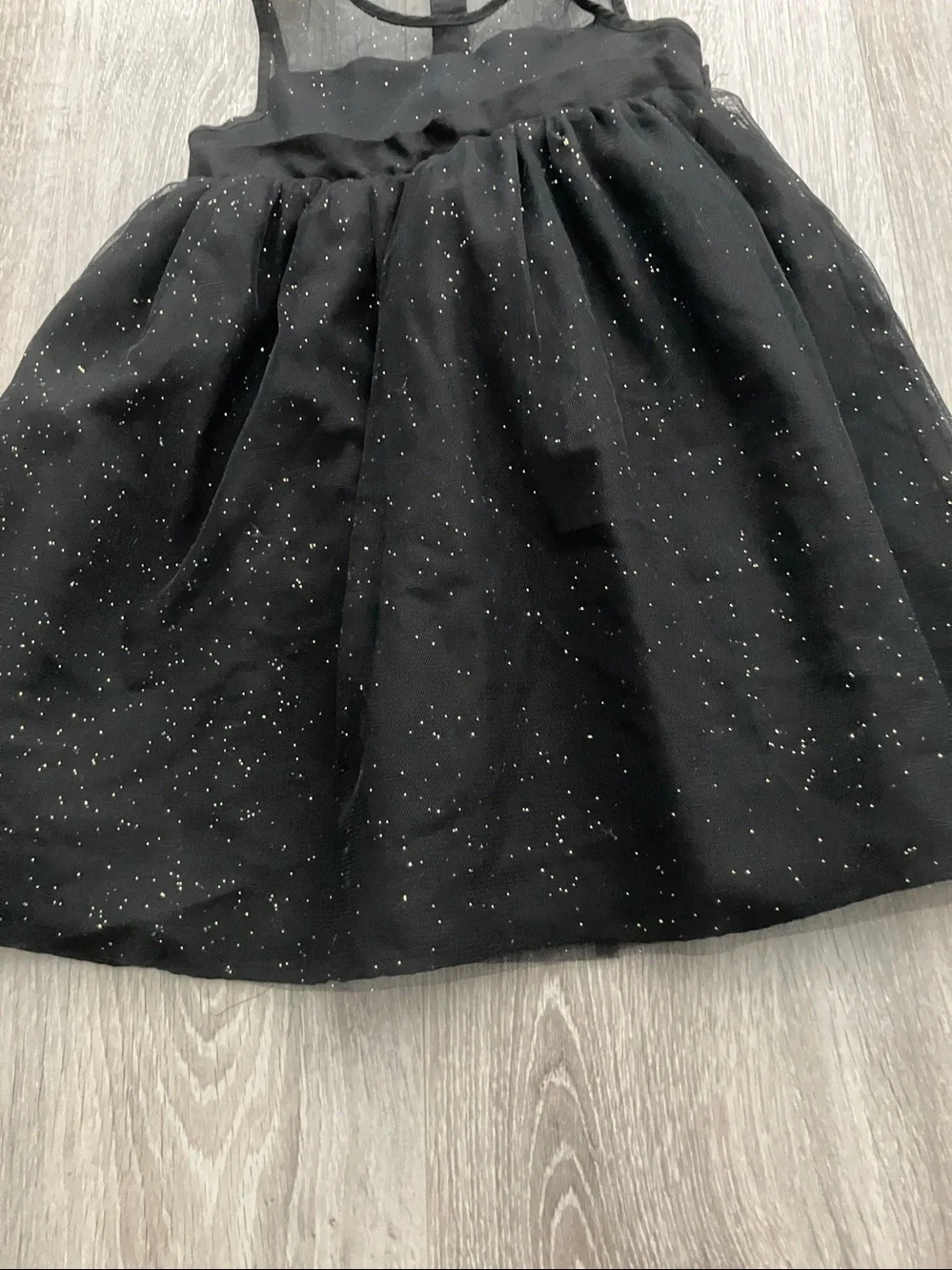 SPECIAL EDITIONS toddler girls' special occasion tulle black party dress | 3T